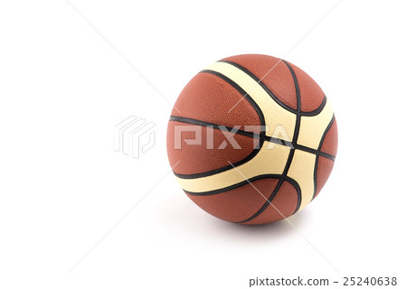 Basketball isolated on white Basketball isolated on white 25240638