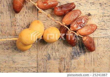 Dried date palm 25241867