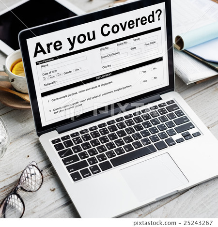 Are You Covered Insurance Concept 25243267