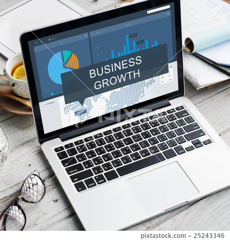 Accounting Analysis Business Graphic Success Concept 25243346