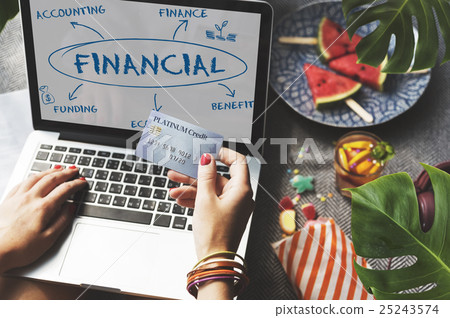 Financial Income Economic Diagram Money Concept Financial Income Economic Diagram Money Concept 25243574