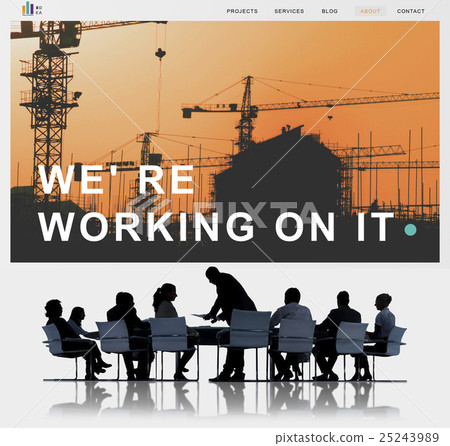 Building Construction Engineering Renovate Site Concept 25243989