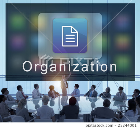 Business Organization Application Page Icon Concept 25244001