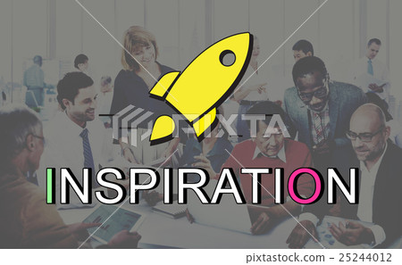 Innovation Launch Successful New Start Graphic Concept Innovation Launch Successful New Start Graphic Concept 25244012