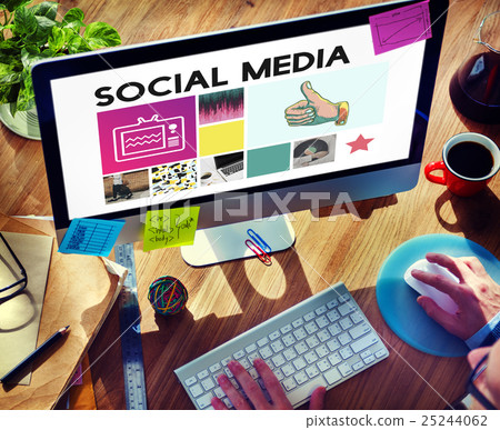 Social Media Community Connection Information Concept Social Media Community Connection Information Concept 25244062