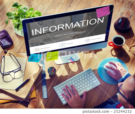 Register Enquiry Online Web Page Concept 25244232