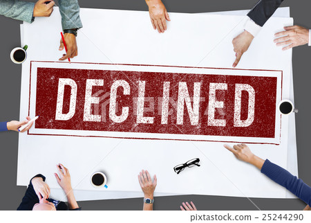 Banned Denied Declined Negative Stamp Concept Banned Denied Declined Negative Stamp Concept 25244290