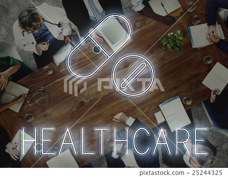 Cure Health Medical Drugs Concept 25244325