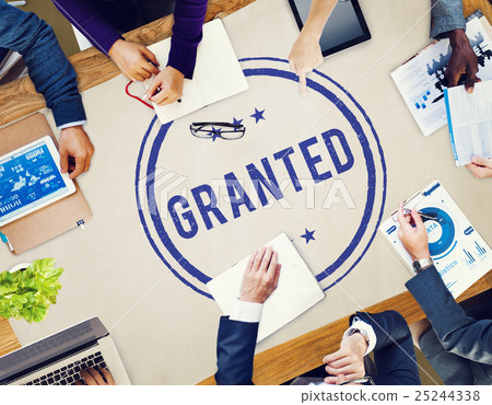 Access Granted Approval Sign Concept Access Granted Approval Sign Concept 25244338