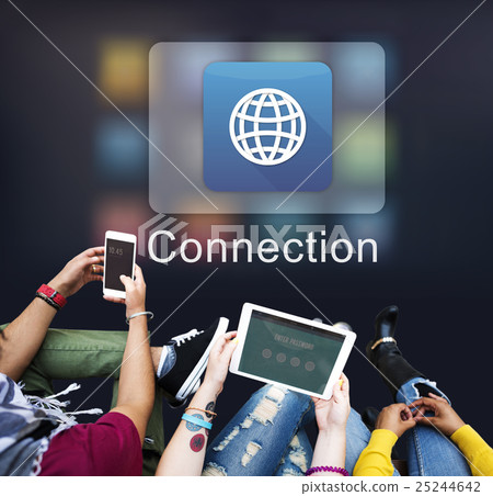 Communication Connection Network Globe Concept 25244642