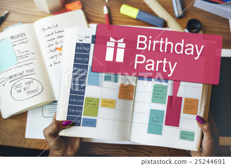 Birthday Party Anniversary Celebrate Happiness Concept 25244691