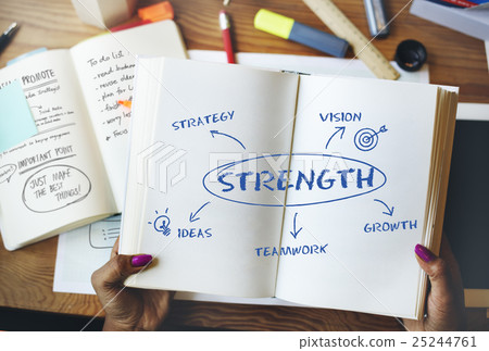 Business Growth Strategy Concept 25244761