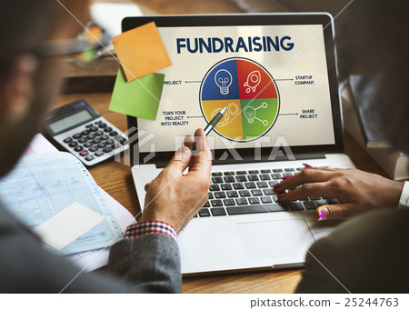 Fundraising Capital Donation Funds Support Concept Fundraising Capital Donation Funds Support Concept 25244763