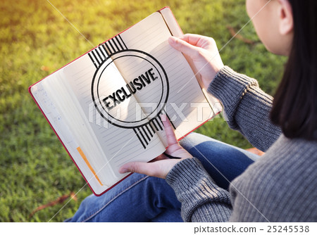 Exclusive Confidential Private Solitude Graphic Concept 25245538