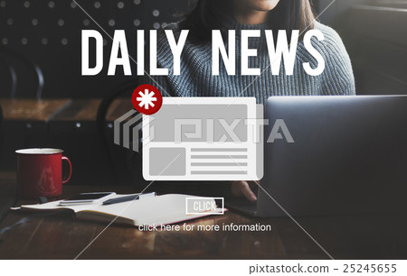 News Newsletter Announcement Update Information Concept 25245655