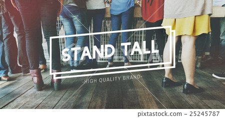 Stay Real Stand Out Choice True Truth Choice Concept 25245787