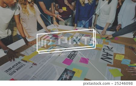 High Quality Brand Marketing Business Branding Copy Space Concept 25246098