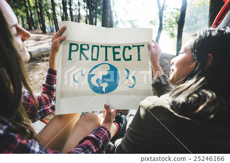 Protect Forest Environmental Conservation Nature Concept 25246166