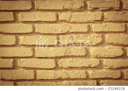 yellow brick wall for background yellow brick wall for background 25246316