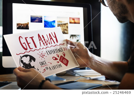 Holiday Travel Voyage Vacation Trip Concept 25246469