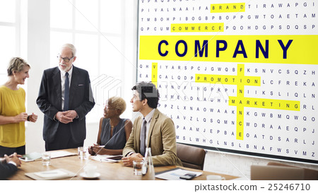 Crossword Puzzle Game Strategy Business Concept Crossword Puzzle Game Strategy Business Concept 25246710