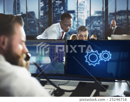 Business Achievement Progress Develpoment Cogwheel Concept Business Achievement Progress Develpoment Cogwheel Concept 25246716