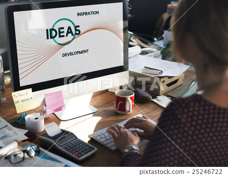 Ideas Creative Graphic Design Concept 25246722