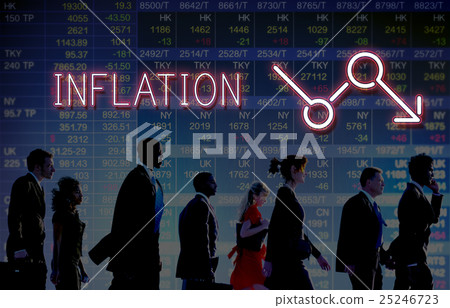 Bankruptcy Critical Recession Inflation Graphic Concept 25246723