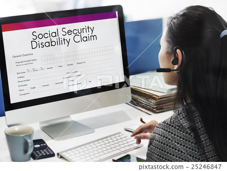Social Security Disability Claim Concept 25246847
