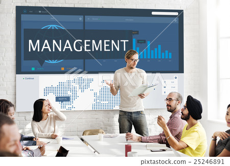 Economy Global Business Marketing Managment Concept 25246891