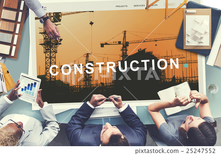 Building Construction Engineering Renovate Site Concept 25247552