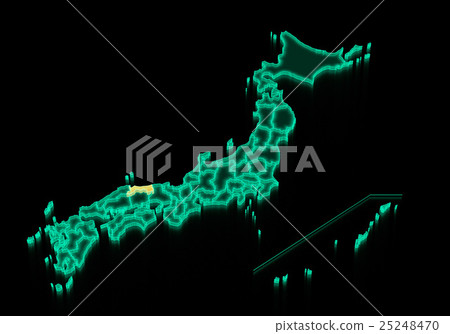 Japan Green Frame "Tottori" 25248470