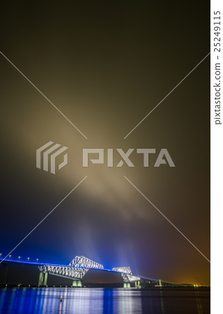Night view of Tokyo Gate Bridge (Wakasimohama Park) Shot taken in September 2016 25249115
