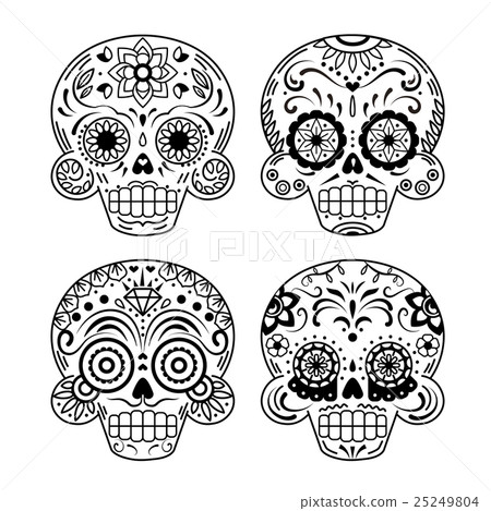Day of the dead design 25249804