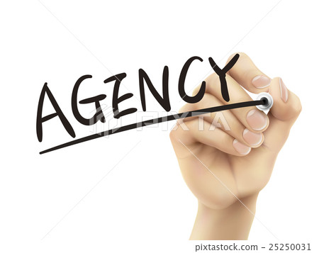 Agency written by hand 25250031