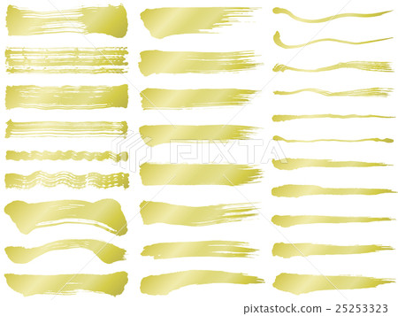 書法手寫筆刷圖金 25253323