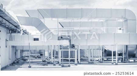 Industrial Air Ventilation system on top roof 25253614