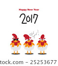 公雞年矢量 25253677