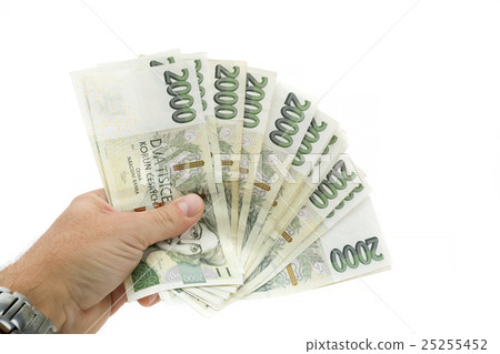 czech banknotes nominal value two thousand crowns czech banknotes nominal value two thousand crowns 25255452