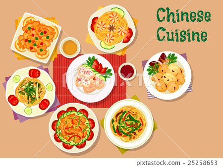 Chinese cuisine icon for restaurant menu design Chinese cuisine icon for restaurant menu design 25258653