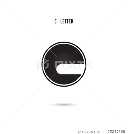 Creative C-letter icon abstract logo design. Creative C-letter icon abstract logo design. 25259366