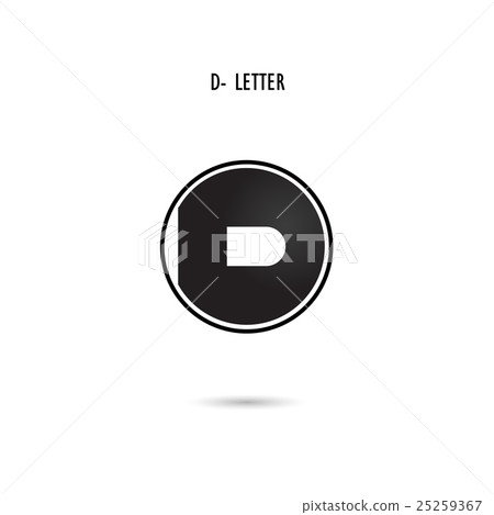 Creative D-letter icon abstract logo design. Creative D-letter icon abstract logo design. 25259367