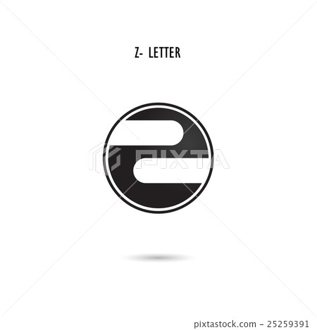 Creative Z-letter icon abstract logo design. 25259391