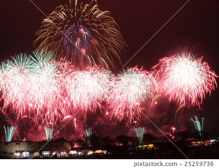 Tsuchiura Firework Tournament Wide Star Mine Tsuchiura Firework Tournament Wide Star Mine 25259736