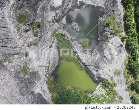 Degraded landscape old coal mine, south of Poland Degraded landscape old coal mine, south of Poland 25262248