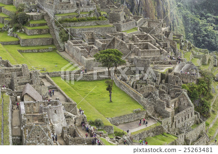 View of the ancient Inca City of Machu Picchu. 25263481