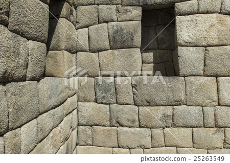 View of the ancient Inca City of Machu Picchu. View of the ancient Inca City of Machu Picchu. 25263549