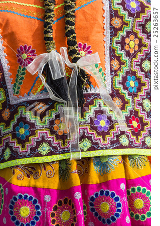 Peruvian dancers at the parade in Cusco. Peruvian dancers at the parade in Cusco. 25263657