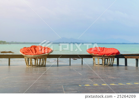 A chair made of rattan A chair made of rattan 25264209