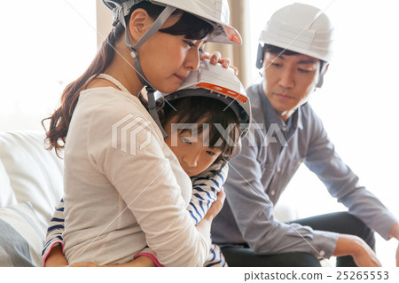 Families frightened by disasters 25265553